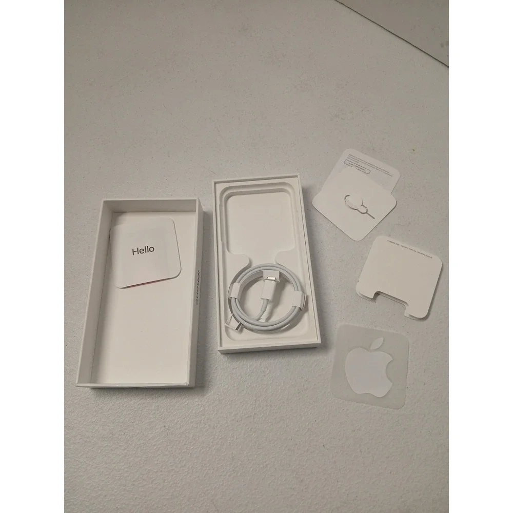 Apple iPhone SE 2nd Gen 64GB‎ Black BOX ONLY with USB-C Lightning Cable & Tool